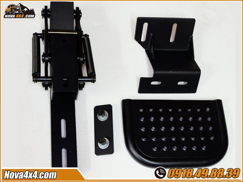 Chuyên lắp bậc bước T-Step Xe bán tải siêu đẹp tại Xưởng độ Nova4x4