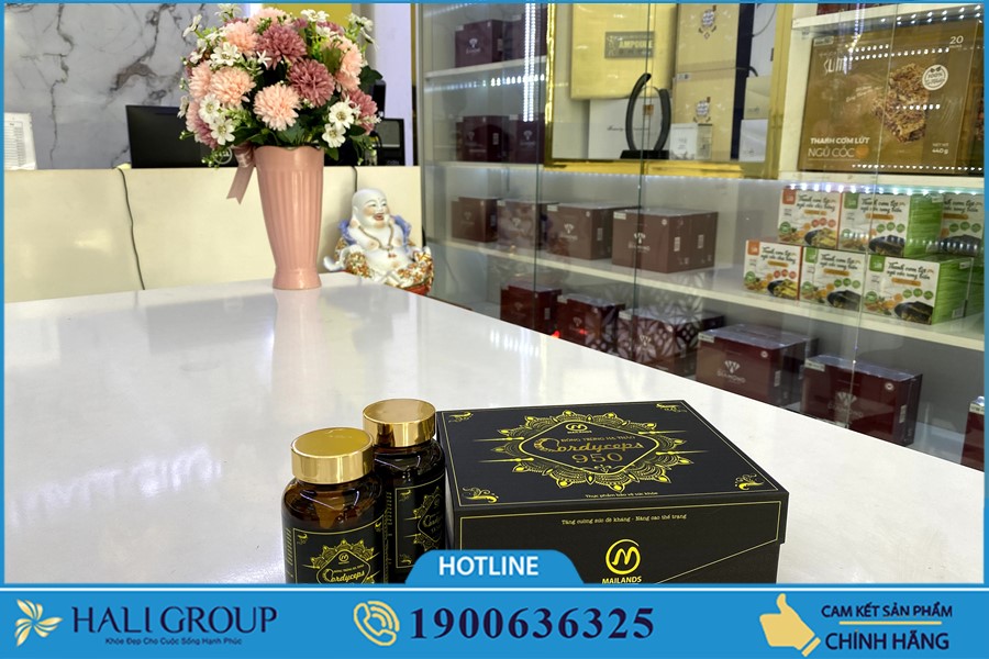 Bán Đông Trùng Hạ Thảo Cordyceps 950 Mailands ở Sài Gòn