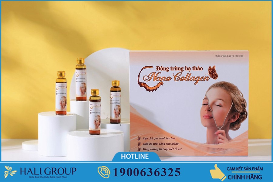 Nano Collagen Đông Trùng Hạ Thảo - thực phẩm tuyệt vời cho phái nữ có mong muốn chăm sóc da và bồi bổ cơ thể